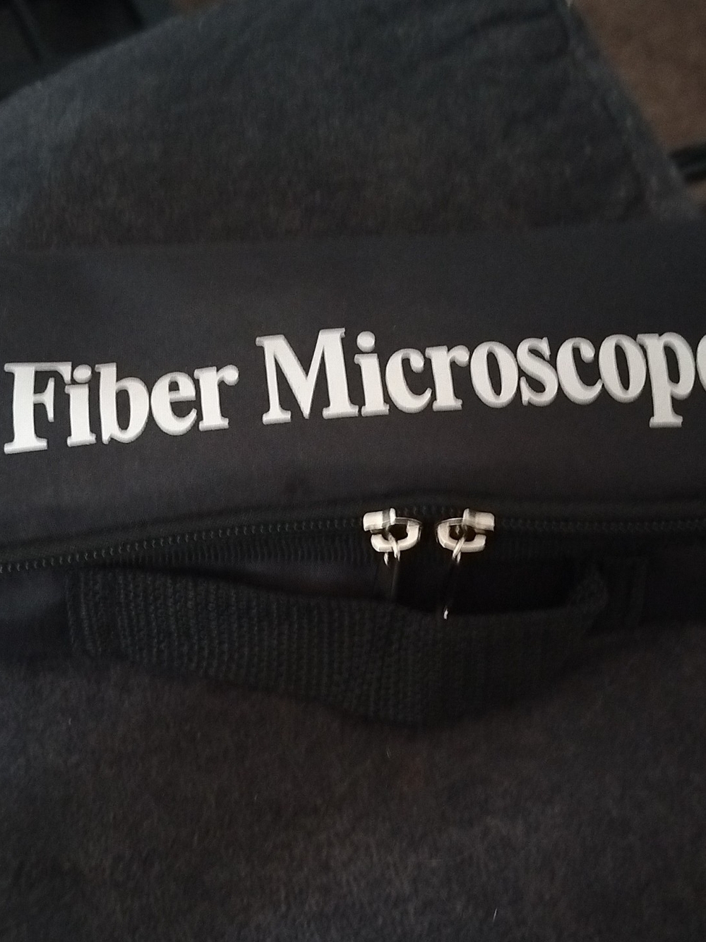 Fiber Microscope Soft Carry Case in Black